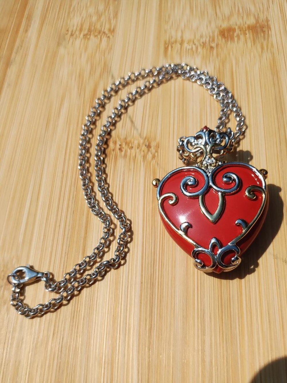 Gems en Vogue II Michael Valitutti NH Heart pendant necklace Sterling silver